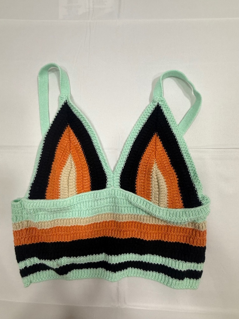 Zara Knit Crochet Top